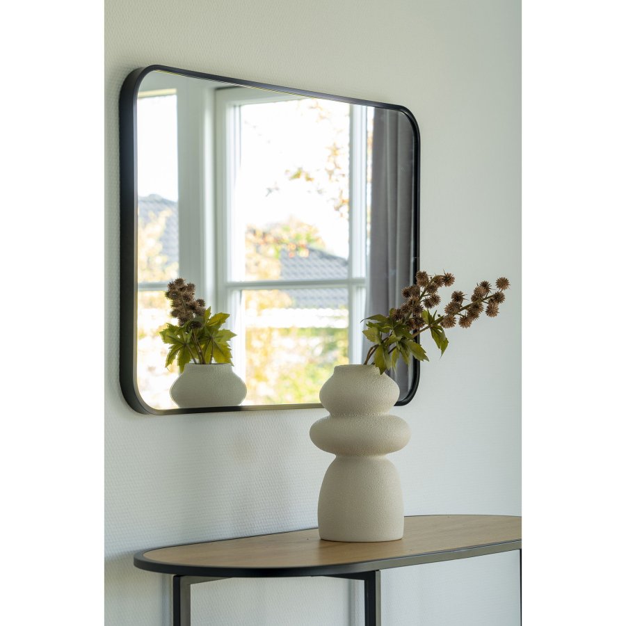 HOUSE NORDIC Vase - Vase, keramikk, beige, 14,5x26,5 cm