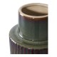 HOUSE NORDIC vase - grnn/brun keramikk (16x30)