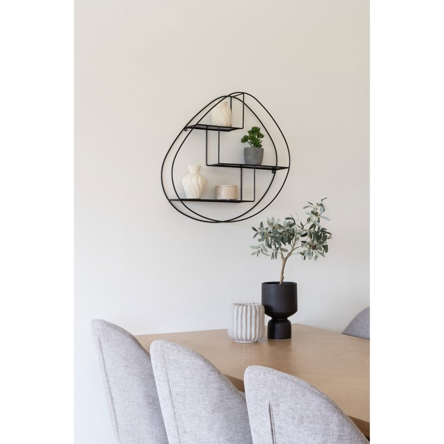 HOUSE NORDIC vase - hvit keramikk (sett med 2)