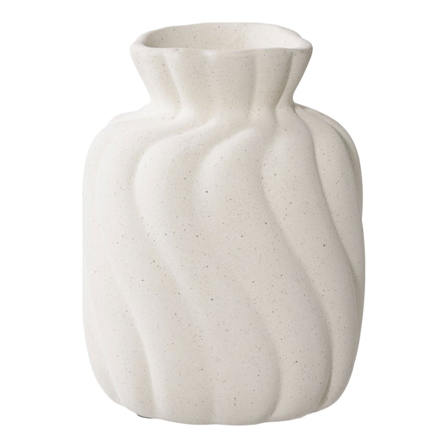 HOUSE NORDIC vase - hvit keramikk (sett med 2)
