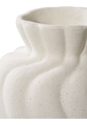 HOUSE NORDIC vase - hvit keramikk (sett med 2)