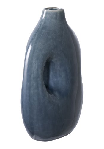 HOUSE NORDIC vas - bl� keramik (18,5x9,5x24,5)