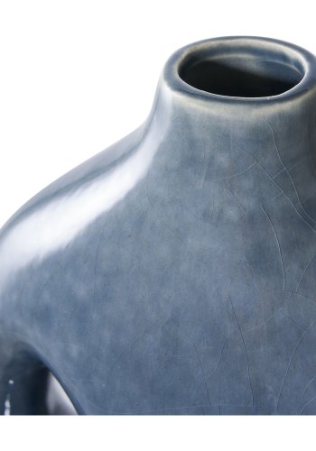 HOUSE NORDIC vas - bl� keramik (18,5x9,5x24,5)