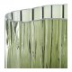 HOUSE NORDIC vase, organisk - rkt grnt glass (21x12x26,5)
