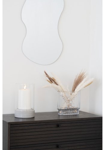 HOUSE NORDIC Vase - Vase, glass, klar<br>20x9x19,5 cm