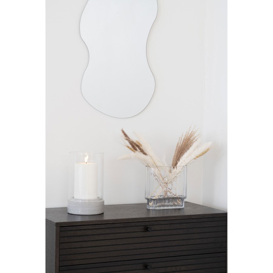 HOUSE NORDIC Vase - Vase, glass, klar<br>20x9x19,5 cm