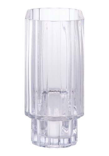 HOUSE NORDIC Vase - Vase, glass, klar<br>20x9x19,5 cm