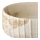 HOUSE NORDIC vase, rund - brun/beige cement (H:18,5)