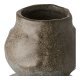 HOUSE NORDIC vase, rund - m�rkegr� keramik (H:33,5)