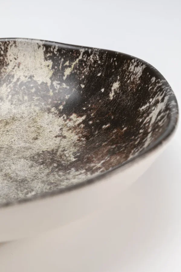 KARE DESIGN Savanna dyp tallerken, kologisk - brun/gr matt keramikk (20)