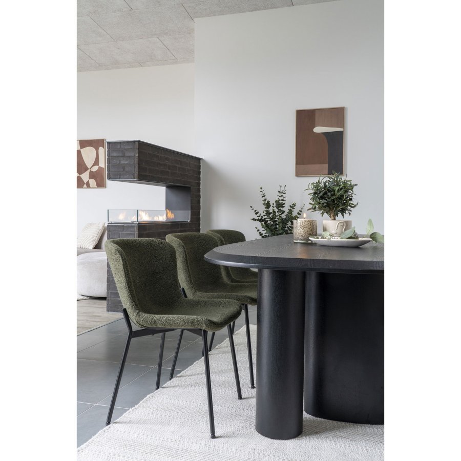 HOUSE NORDIC blomsterpotte, rund - beige keramikk (15x12)