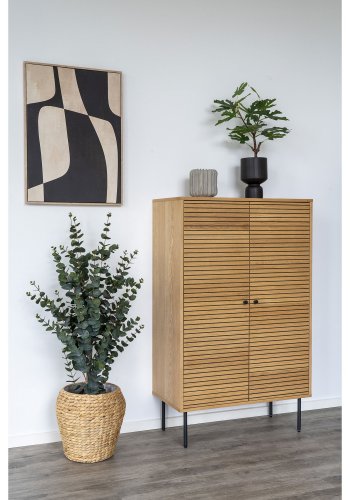 HOUSE NORDIC blomsterpotte, rund - gr keramikk (14,5x14,5)