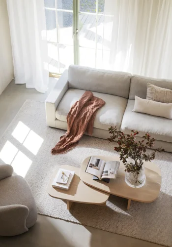 ROWICO Langdon soffa 3-sits sandf�rgat tyg Casual #36