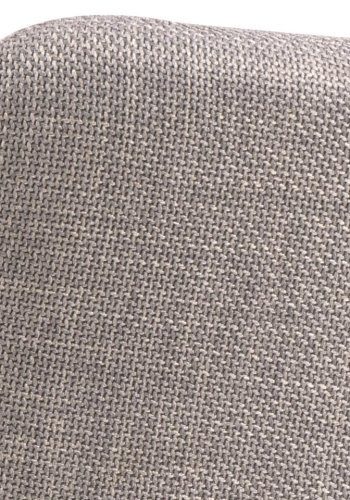 ACT NORDIC Laura spisebordsstol, m. armln og drejefunktion - grbrun stof og sort stl