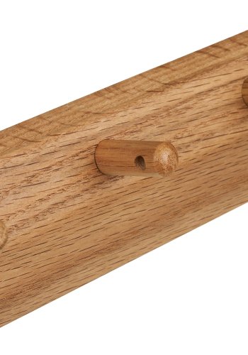 HOUSE NORDIC�Barco knager�kke, m. 5 knager - natur eg (B:50)