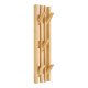 HOUSE NORDIC Ember kleshenger, med 5 kroker - naturlig bambus (9,5x60)