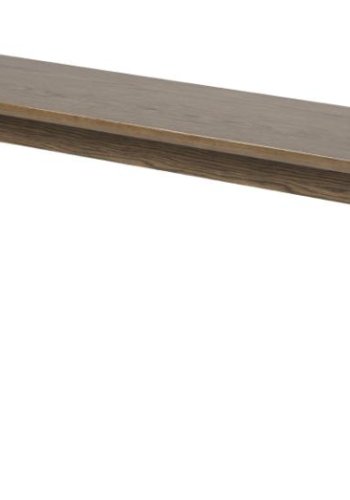 Barrali benk, rektangulr - rkt eik (150x35)
