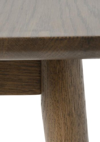 Barrali benk, rektangulr - rkt eik (150x35)