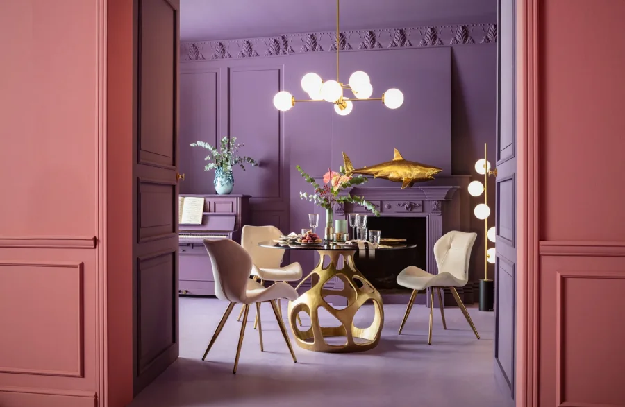 KARE DESIGN Heavenly Gold taklampe - hvitt glass og messingstl (98)