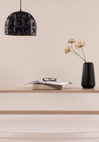 VIND COLLECTION Hälsö benk, rektangulr - hvitkalket gummitre (140x35)