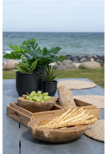 HOUSE NORDIC Rio Teak Schale - Teakholz ( 20)