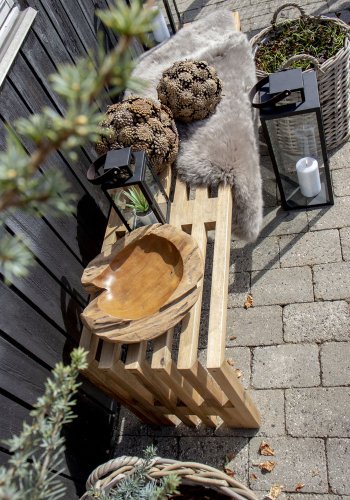 HOUSE NORDIC Rio Teak Schale - Teakholz ( 30)