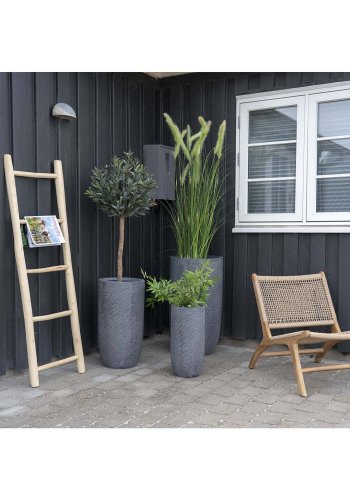 HOUSE NORDIC dekorative stige - naturlig teak m. 5 trinn