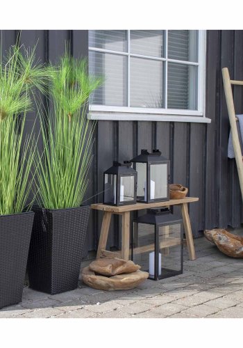HOUSE NORDIC dekorative stige - naturlig teak m. 5 trinn