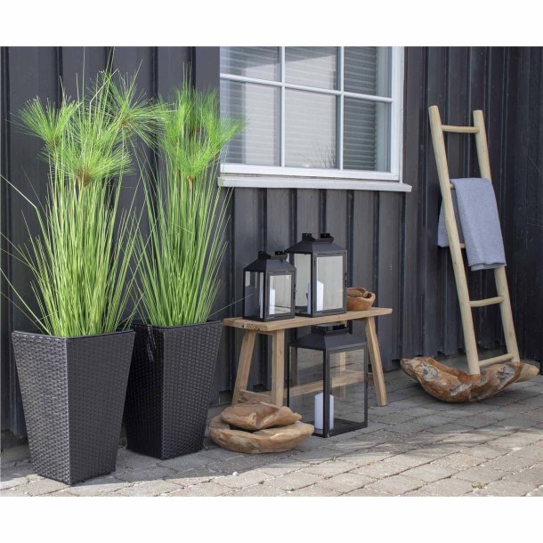 dekorationsstige - natur teaktr m. 5 trin