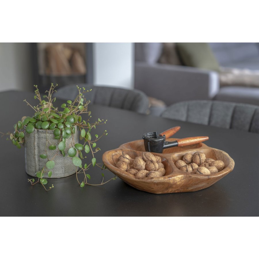 HOUSE NORDIC Nola-skl - Skl, teak, naturlig, 30x5 cm