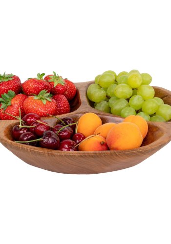 HOUSE NORDIC Nola-skl - Skl, teak, naturlig, 30x5 cm