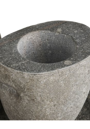 HOUSE NORDIC�Gara s�bedispenser, tandb�rsteholder og bakke - natur sten (s�t af 3)