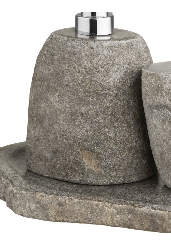 HOUSE NORDIC�Gara s�bedispenser, tandb�rsteholder og bakke - natur sten (s�t af 3)