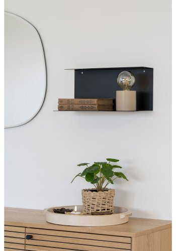 HOUSE NORDIC serveringsfat, rundt - hvit keramikk (37x4,5)