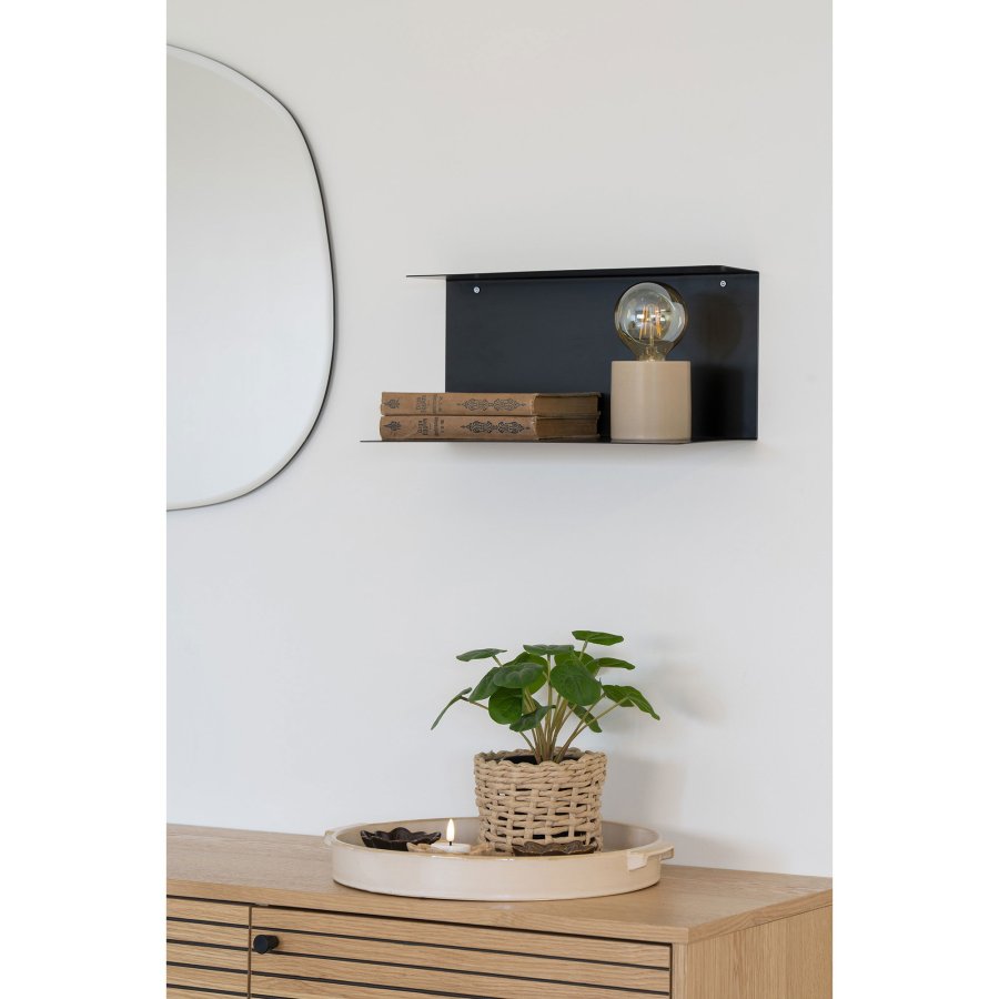 HOUSE NORDIC serveringsfat, rundt - hvit keramikk (37x4,5)