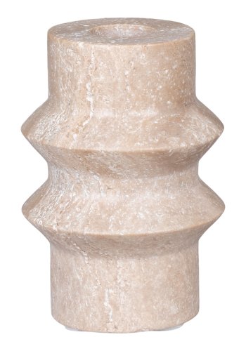 HOUSE NORDIC Lysestake, travertin, natur, 7x10 cm