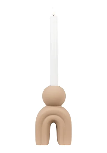 HOUSE NORDIC lysestake - brunt steinty (H:17)