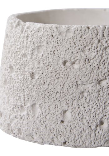 HOUSE NORDIC lysestake, rund - gr sement (sett med 2)