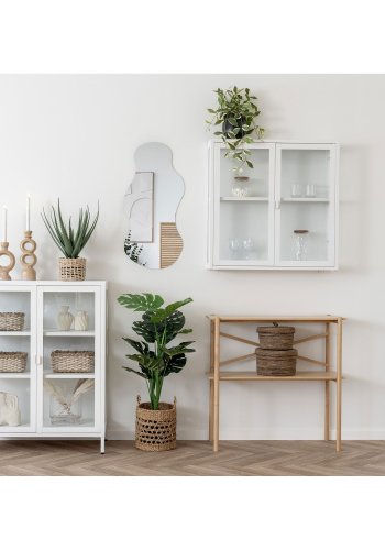 HOUSE NORDIC Lysestake - Lysestake, keramikk, brun<br>13,5x8,8x23,4 cm