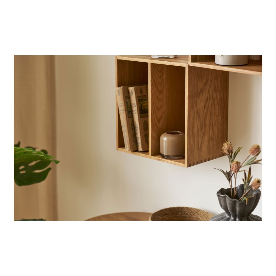 HOUSE NORDIC lysestage - brun mundbl�st glas (H:7,5)