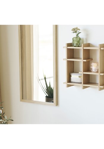 HOUSE NORDIC lysestage - beige og gr�n glas (s�t af 2)