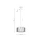 TK Harmony loftlampe - natur jute og sort metal