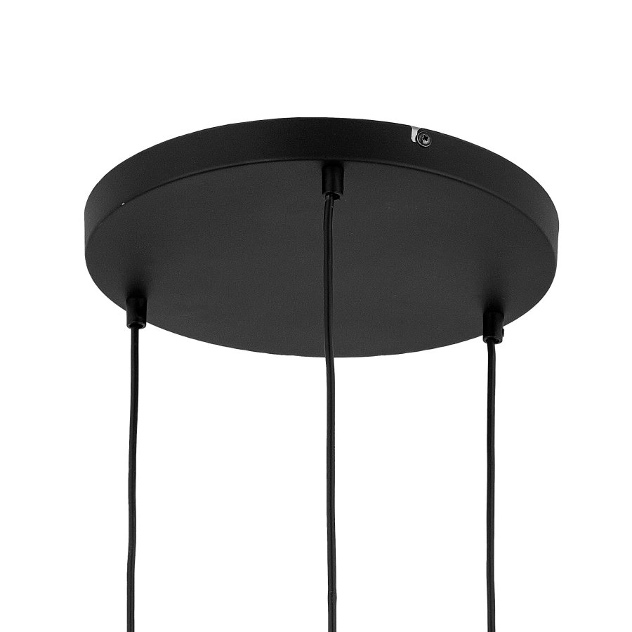 TK Omega loftlampe, m. 3 skjermer - glass