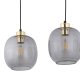 TK Omega loftlampe, m. 3 skjermer - glass