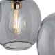 TK Omega loftlampe, m. 3 skjermer - glass