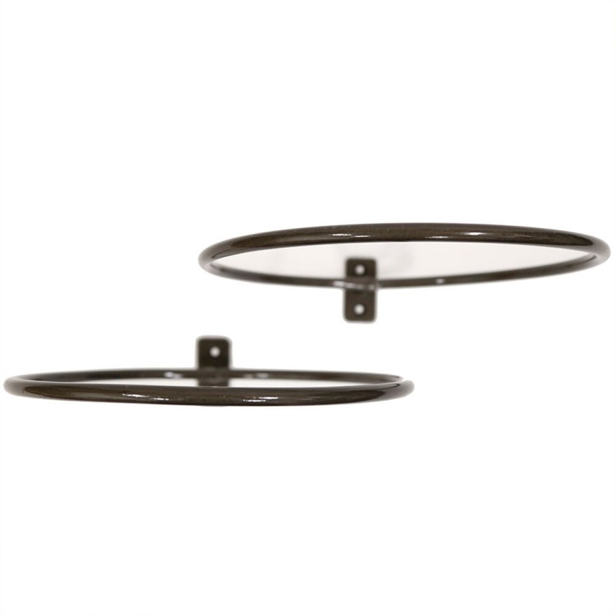 Monograph Hndklde holder - lakeret metal, 2 stk.