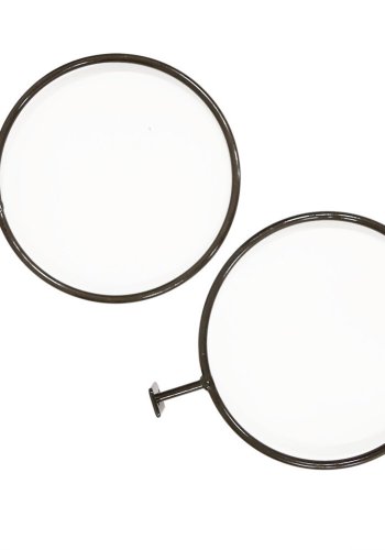 Monograph Hndklde holder - lakeret metal, 2 stk.