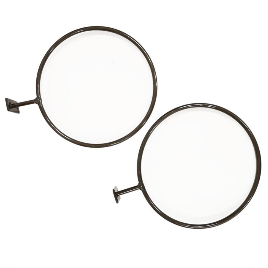 Monograph Hndklde holder - lakeret metal, 2 stk.