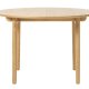 Carno spisebord, med uttrekk - naturlig eikefiner og eik (120)