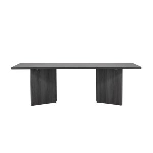VIND COLLECTION Bassholmen matbord, rektangulärt - svart MDF (100x240)
